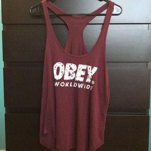 Obey tank top